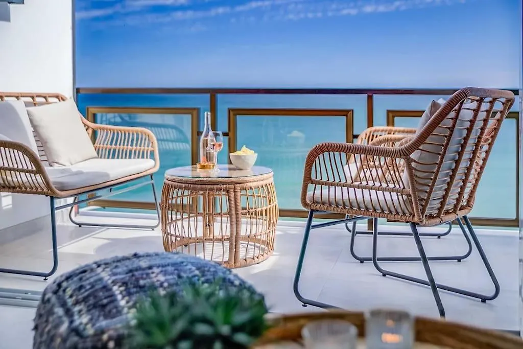 112-Stunning Beachfront Apartment In Benalmadena Spain